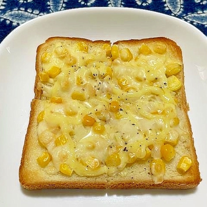 マヨコーンチーズトースト